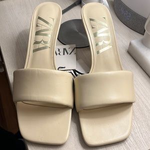 Zara Padded Kitten Heels